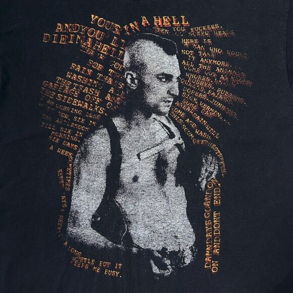 2000s vintage Taxi Driver movie t-shirt Travis Bickle film quotes graphic. - Picture 4 of 6
